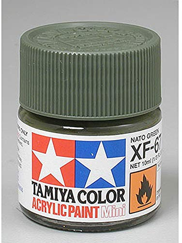 Tamiya Acrylic Mini XF-67 NATO Green 10ml Paint Bottle