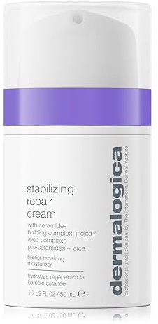 Dermalogica Stabilizing Repair Cream 50ml - Beruhigende Pflege für empfindliche Haut. Reduziert die Empfindlichkeit der Haut in 1 Woche. Lindert Rötungen, & stärkt die Hautbarriere.