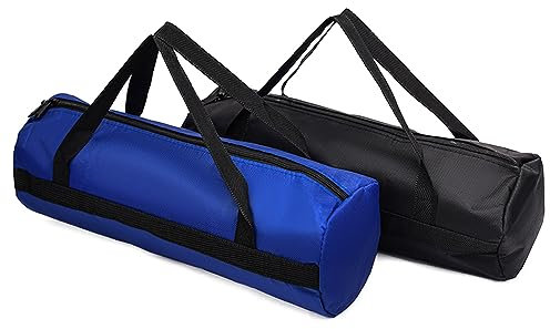 HunterBee 2 Pack Tool Bag with Zipper 15 Utility Wide Mouth Heavy Duty Tool Storage Bag Multipurpose Zipper Tool Pouch Tote Bag for Organizer