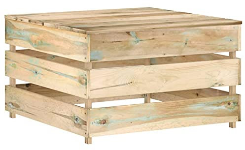 BaraSh Garten-Palettentisch Imprägniertes Kiefernholz Europalette Lounge Tisch Outdoor Palettentisch Garten Tisch 316202