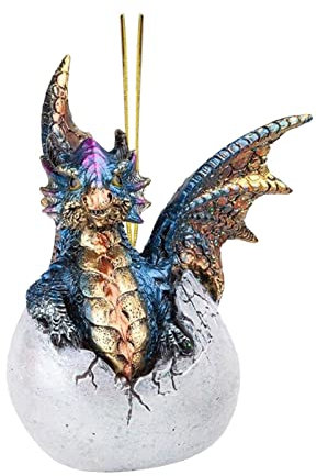 Weihnachts Anhänger Christbaumschmuck Ornamente Frost Die Gotische Drache Statue Feiertags Verzierung Snowflake Dragon Ball Ornament & Christbaumschmuck Sansibar Hängende Zubehör