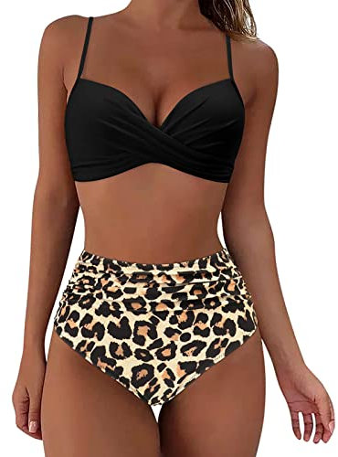 WILLBEST meerjungfrauenflosse mädchen Badeanzug Damen große größe sexy Dessous Bikini blau weiß gestreift rote Rosen Dessous sexy Set holzfällerhemd bademode große größen Damen laufmütze Leoparden bi