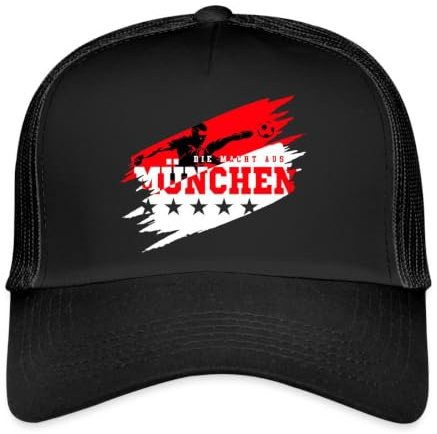 Die Macht Aus München Fußball Trucker Cap | Für Fußball Fans Mit Stil