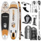 KRONBÄR 10.8 Woven X Fusion Double Layer SUP Stand Up Paddle Board Komplettset 325cm braun