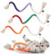 Candcamp 3 Pcs Cat Toy - Interactive Kitten Teething Chew Toy with Catnip Cotton Rope