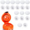 10pcs Replacement Valves Compatible with Gatorade Water Bottle, BPA Free Silicone Dispensing Valve Bottle Lid Replacement Accessories for Gatorade 32oz Squeeze Bottle & 30oz Gx Water Bottle