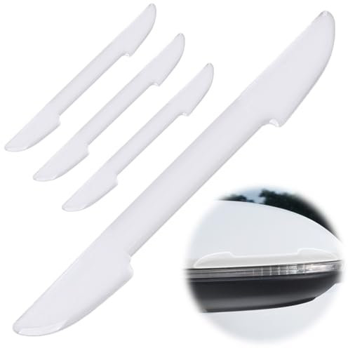 4 pezzi trasparente porta bordo protettore paraurti adesivo auto collisione Protector Può essere utilizzato in varie auto