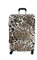 PAYMA - Elastisch Kofferhülle, Reisegepäck. Kofferschutzhülle Futter für Koffer. Spaß und originelle Designs. Beschichtung zum Schutz vor Kratzern und Flecken. Größe: Kabine (S), Farbe: Leopard