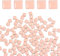 QUARKZMAN Piastrelle Mosaico per Artigianato 0.44 LB Quadrate Smaltate, 0.4x0.4 Pollici Pezzi di Mosaico in Ceramica Rosa Forniture all'Ingrosso per, Gioielli Artigianali Decorazioni Regali