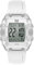 ICE-WATCH - Ice Digit boliday White Clear Silver - Montre Argent pour Homme avec Bracelet en Silicone - 024565 (Small)