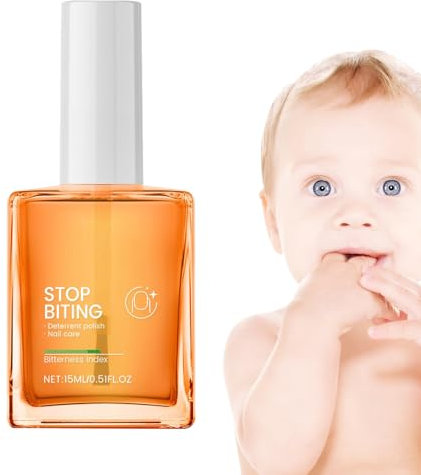 Kids Anti Nail, Biting Polish Stopper, Strengthener Care Oil, Hydrating Hand Solution, Safe Formula, Perfect for Adults Toddler Baby Thumb Sucking Prevention