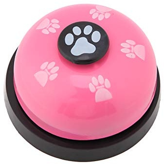 KIMISS Haustiere Glocken, Eisen Rost (PINK)