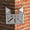Heavy Duty Corner Mount Bracket for Outdoor Cameras, Compatible with for Eufy for SoloCam and Ring Floodlight (Screw Set )