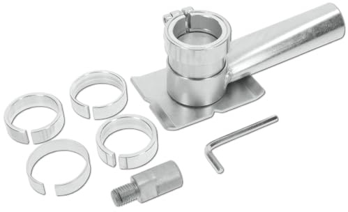 Marcrist RDC45 Router & Dust Guard for Angle Grinders 115mm & 125mm - Universal Diamond Mortar Router Guard with Dust Extraction, Depth Control & Cutting Guide