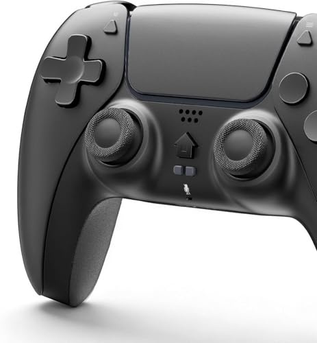 Vefacxy Wireless Controller for P5, NO RGB, Bluetooth Gamepad with Support Microphone, 6 Axis Sensor, 3.5mm Audio Jack, Compatible with P5 Pro/Slim/PC Platforms