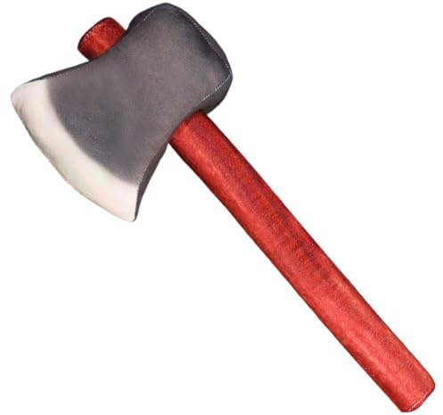 Monwssoe Hacha de Juguete, Hacha de Bombero de Felpa de 15, 75 Pulgadas, bromas, Cosplay y decoración de Halloween |.Gris