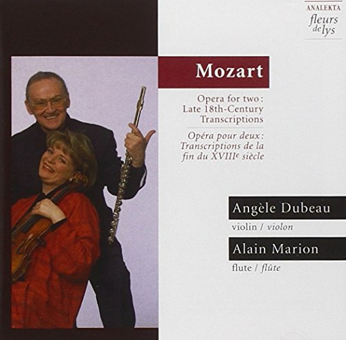 Mozart: Opera for two (Late 18th-Century Transcripts) / Dubeau, Marion