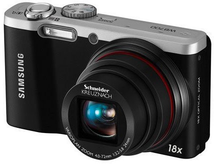 Samsung WB WB700 Fotocamera compatta 14.2MP 1/2.33 CCD 4320 x 3240Pixel Nero compact camera