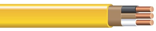 Southwire Romex™ Brand Simpull Solid Indoor 12/2 W/G NMB Cable 15ft coil - SW# 28828226