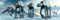 Star Wars Poster AT-AT Fight Langbahnposter (158 x 53 cm)