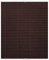 Lichtblick Plissee Klemmfix, ohne Bohren, verspannt, lichtdurchlässig, Blickdicht, Uni, mit eleganter Crushed Optik Braun,100 cm x 130 cm (B x L)