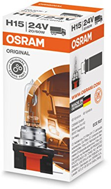 Osram ORIGINAL H15, 64177, 24V, 1er Faltschachtel, Weiß (Weiß)