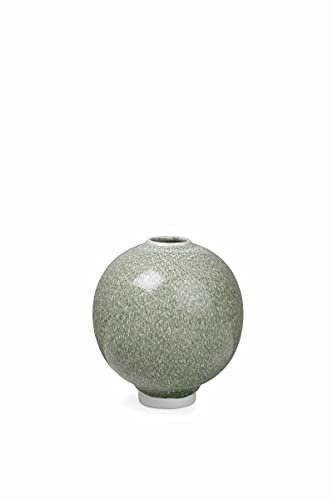 HAK KÄHLER 692020 Unico Vase, Keramik, grün
