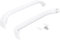 LUTH Premium Profi Parts Türgriffsatz Griff Set komptibel mit Bosch 0036542 00369542 weiß für KühlGefrierKombination Doppelbackofen