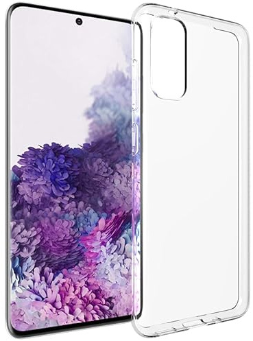 ACCEZZ kompatibel mit Samsung Galaxy S20 Hülle – Clear Backcover Silikon Case – Softcase Handyhülle in Transparent/Durchsichtig [Dünn, Anti-Rutsch]