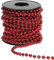 Weihnachtsdekoration Perlengirlande (Red)