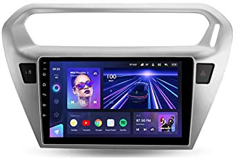 Android 10 Autoradio para Citroen C-Elysee CElysee 2012-2016 9 Pantalla Coche Media Player GPS Navigation Stereo Radio Soporte Carpaly Android Auto/FM RDS/Control Volante (Color : T500 2+32G)
