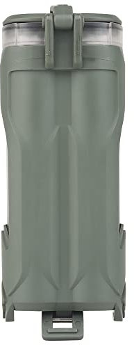 WarmHeartting 2-Loch taktischer multifunktionaler wasserdichter Batterie-Aufbewahrungsbehälter/Etui/Kasten/Organizer/Halter für Batterien CR123/AAA/AA, Army Green
