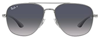 Sonnenbrille ray-ban rb3683 004/78 polarisiert - 59/15/145