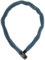 ABUS Kettenschloss IVERA Chain 7210 – Fahrradschloss mit hochflexibler IvyTex-Kunstfaserummantelung – ABUS-Sicherheitslevel 8 – 85 cm – Farbe: Metal Blue