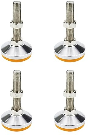 Nicerity Lot de 4 pieds réglables M20 x 120 mm pour établi et machine