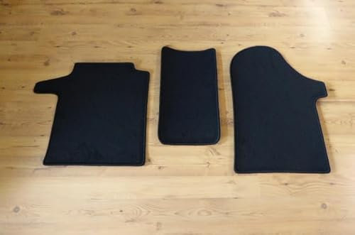 autix-30003005 Fußmatten 3-TLG. Velour schwarz Teppich passend für Mercedes V-Klasse Vito W447 W 447 auch Marco Polo