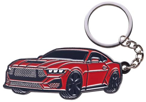 Bonilaan Mustang Schlüsselanhänger-Zubehör, Schlüsselanhänger, Abdeckung für Ford Mustang GT 2022 2023 2024