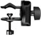 Metal U-Shaped Microphone Desk Arm Clip with Rotating Plate for Live Streaming and Stage Performances - 15Mm Mount
