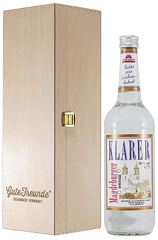 Abtshof Magdeburger Klarer 0,35L mit Geschenk-HK
