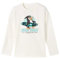 TOM TAILOR Jungen Kinder Longsleeve mit Pailletten, 12906 - Wool White, 116/122