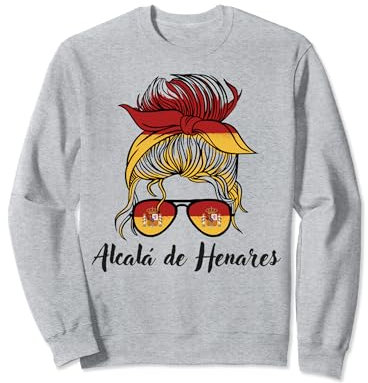 Alcalá de Henares Girl, Bandera España España Sudadera
