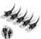Spetstech Patch Cable 5pcs CAT6 (Black, 1m)