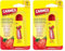 Carmex Bálsamo Labial SPF 15, Tubo Fresa, 10g (Paquete de 2)
