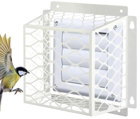 Grille d'aération pour sèche-linge – Bouclier en acier résistant aux intempéries, couvercle d'échappement galvanisé | Maille bloqueur d'oiseaux, protection pour grille d'aération extérieure