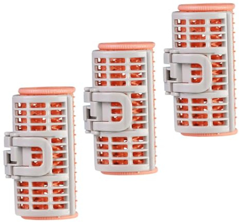 EPIGEIST 3 Stück Teiliges Bang Curlers aus Hochwertigem Kunststoff Leichte DIY Lockenwickler Clips für Voluminöse Luftige Locken Schonendes Haarstyling für Frauen Einfaches Styling zu