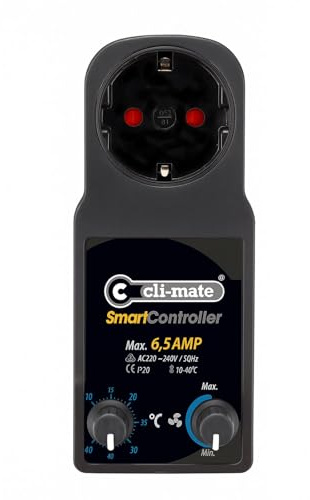 Weedness Cli-Mate Smart Controller 6,5A - Klimasteuerung Grow Anbau Indoor Lüfter Box Controller Zelt