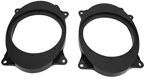 ACOGEDO 2 Anillos Espaciadores Adaptadores de Altavoz de Puerta de 6,5 Pulgadas con 2 Mazos de Cables de Repuesto para Coche Levin 6X9 con Alfombrilla de Servicio, Adaptador de Altavoz, Anillo de (#1)