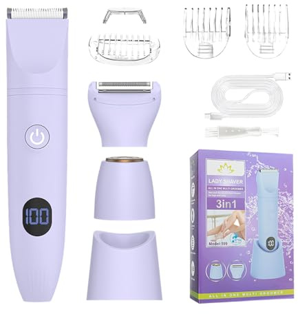 Hair Grooming Tool Featuring Customizable Cutting Preferences and Rapid USB C Charging Technology Home Individual Care Gadget