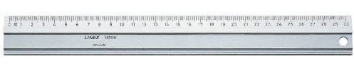 Linex 30cm Silver Hobby Cutting Ruler, E2930M