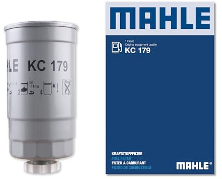 MAHLE KC 179 Kraftstofffilter - für Fiat Punto (188), u.a. | Kompatibel mit: FIAT MULTIPLA, PUNTO, PUNTO Kasten/Schrägheck, KIA SORENTO I